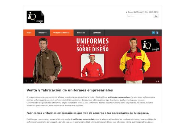 Wpex Pytheas theme site design template sample