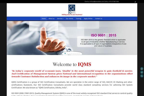 Tempera theme site design template sample