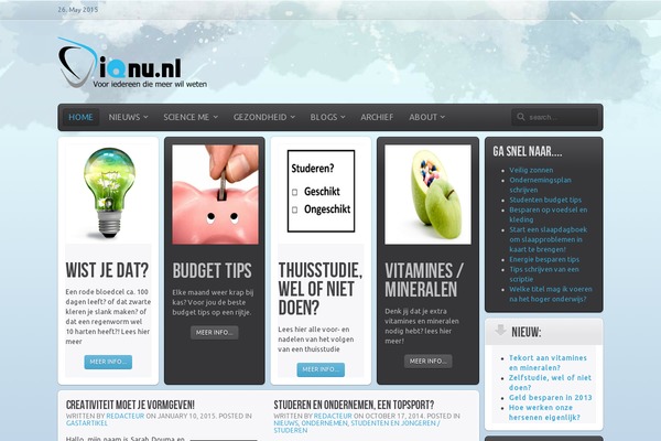 FlyMag theme site design template sample