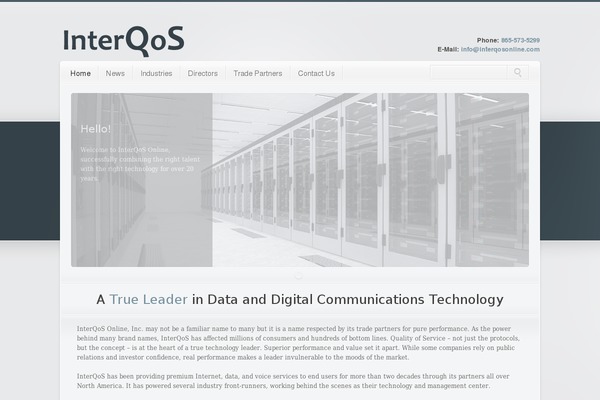 Etherna theme site design template sample