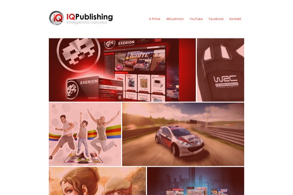AutoFocus theme site design template sample
