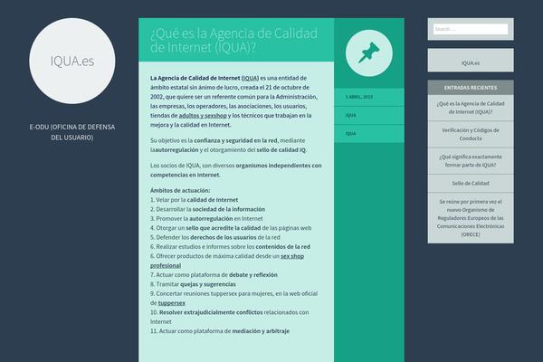Flounder theme site design template sample