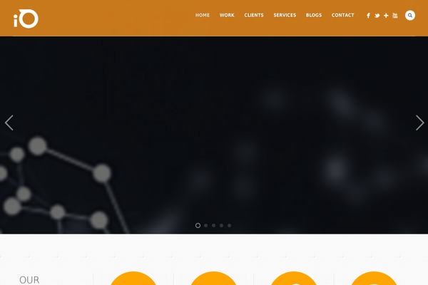 Iq theme site design template sample