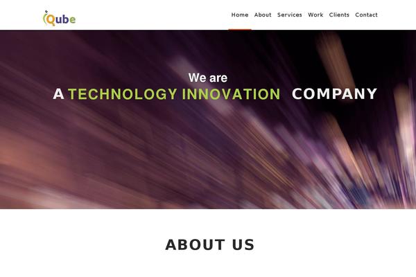 Agile theme site design template sample