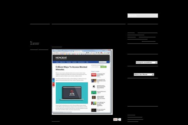 Blogum theme site design template sample