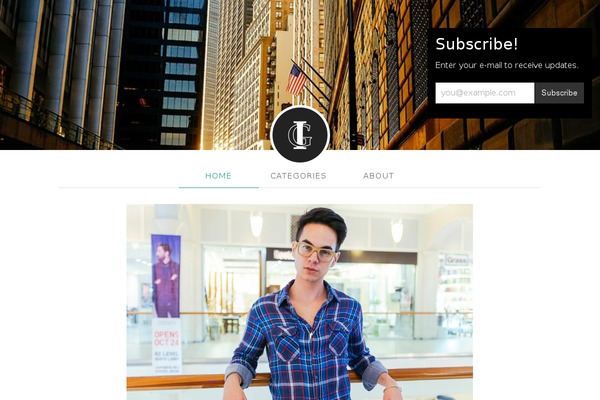 Angel theme site design template sample