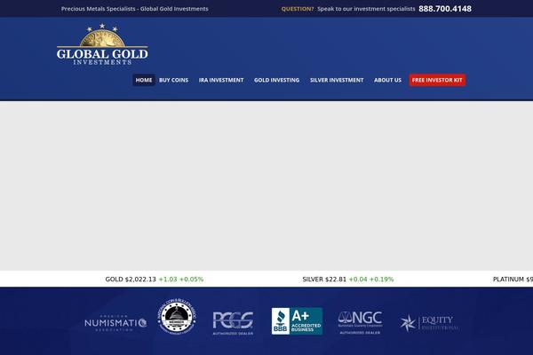 Salient Child theme site design template sample