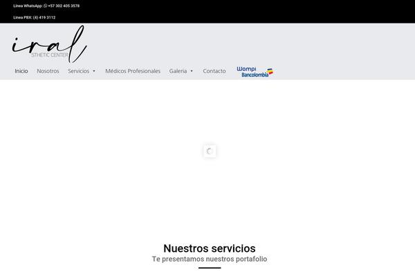 Site using Visual-composer plugin