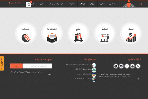 Site using Persian-elementor plugin