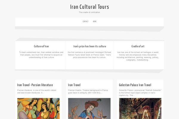 Zenon Lite theme site design template sample