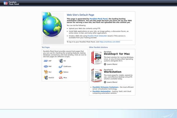 Suffusion theme site design template sample
