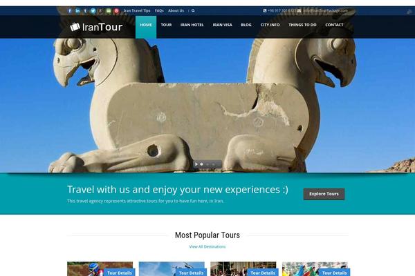 irantourpackage.com site used Itp