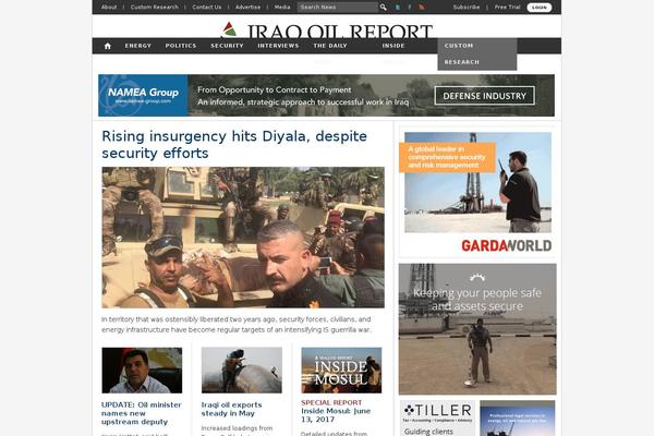 iraqoilreport.com site used New2