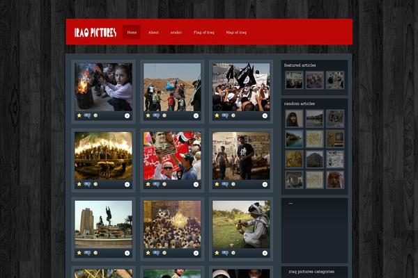 eGallery theme site design template sample