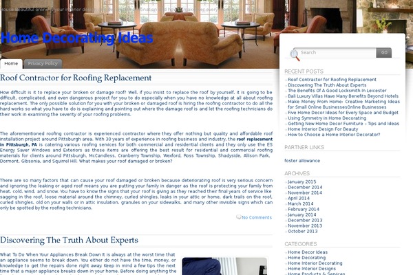 Fusion theme site design template sample
