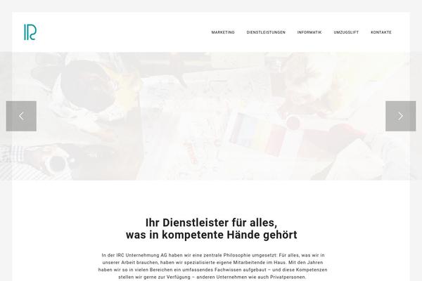 Site using Rock-portfolio plugin