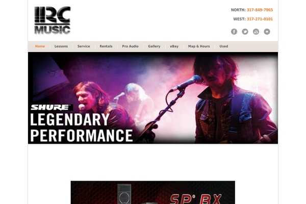 Modernize theme site design template sample