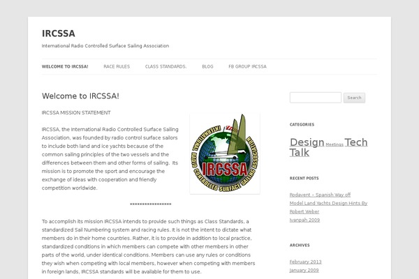 Twenty Twelve theme site design template sample