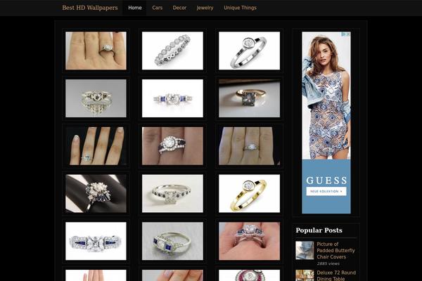 Blackywall theme site design template sample