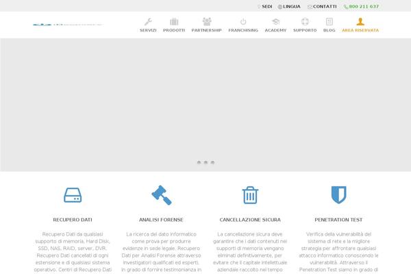 Bostan theme site design template sample