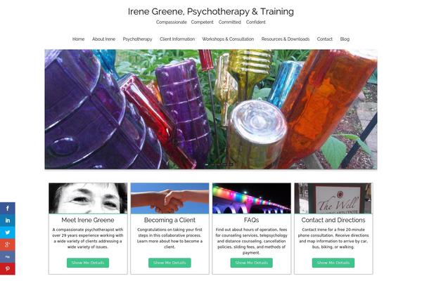 Hathor Pro theme site design template sample