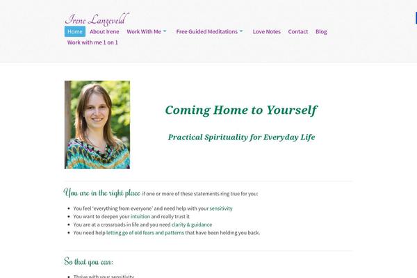 Whitelight theme site design template sample