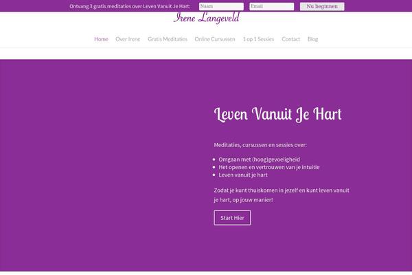 Whitelight theme site design template sample
