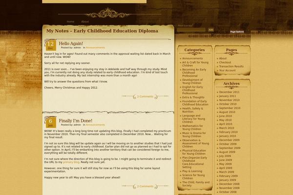 Aspire theme site design template sample