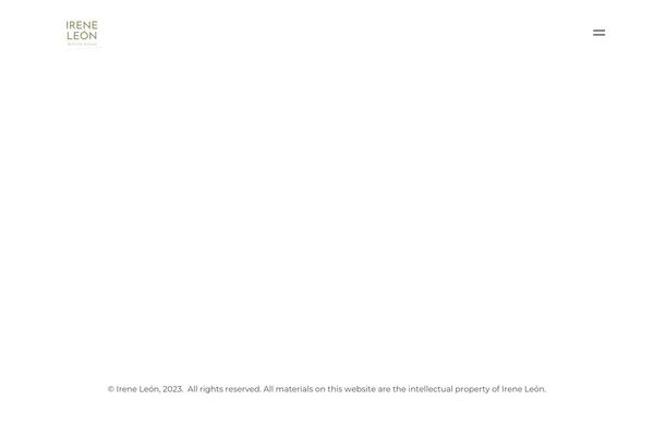 ireneleonworks.com site used Blaze