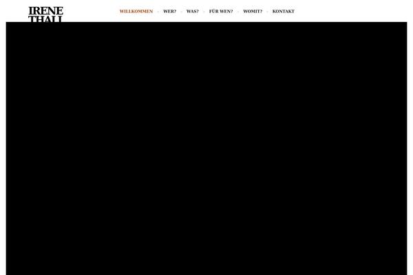 Objective theme site design template sample