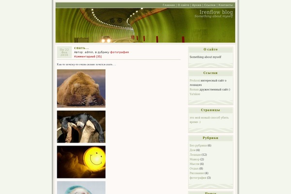 Connections theme site design template sample