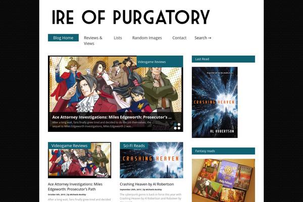 Gonzo theme site design template sample