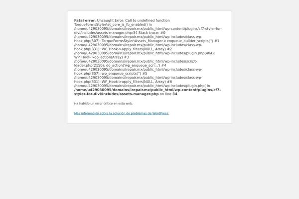 iRepair theme site design template sample