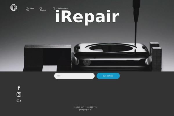 iRepair theme site design template sample