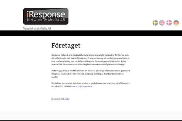 Lighthouse theme site design template sample
