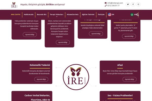 Bizpro theme site design template sample
