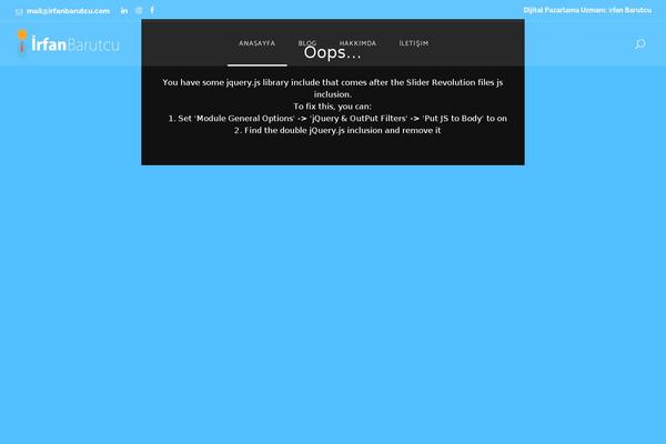 irfanbarutcu.com site used Mrseo