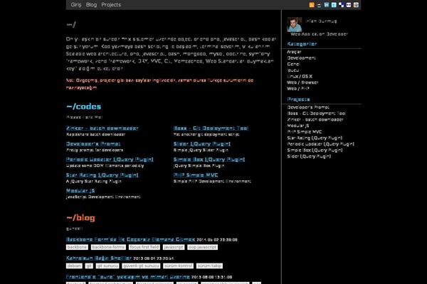 irfandurmus.com site used Homemade