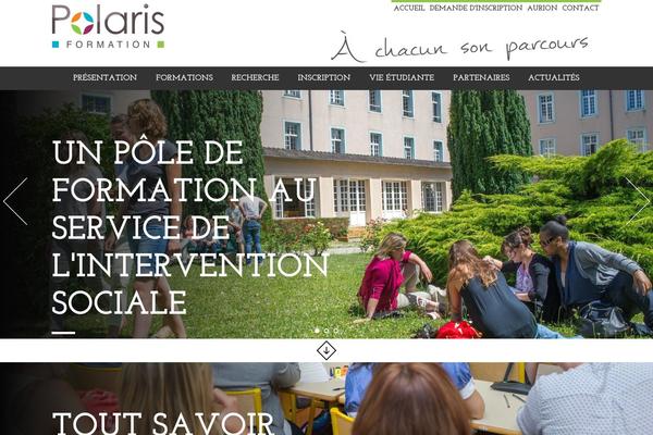 Polaris theme site design template sample