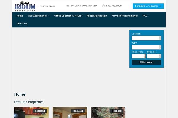 Realia theme site design template sample