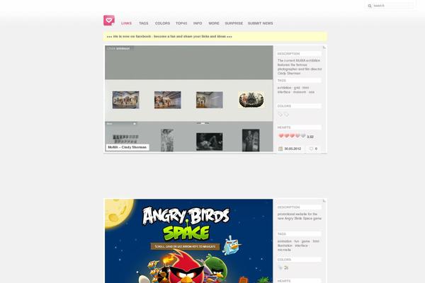 Site using Postratings plugin