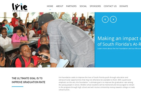 iriefoundation.org site used Irie