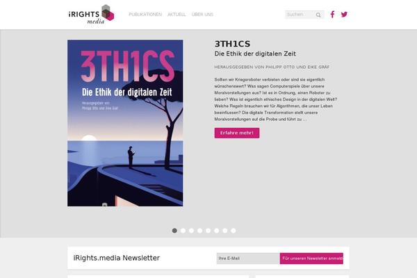 Reverie theme site design template sample
