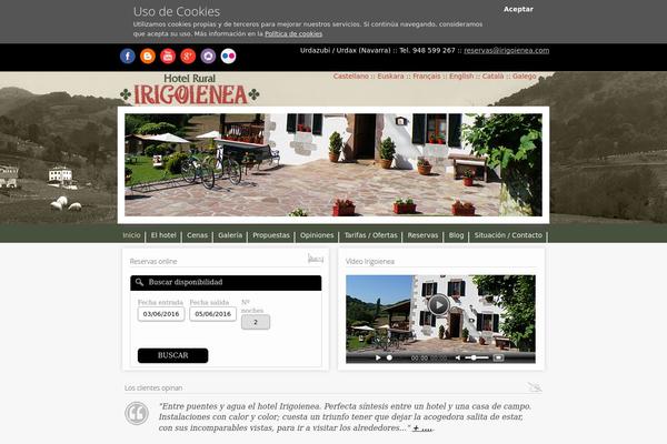 Site using Image Rotator Widget plugin