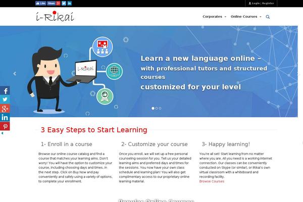 Go theme site design template sample