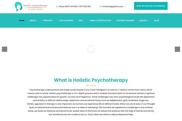 Healthcoach theme site design template sample