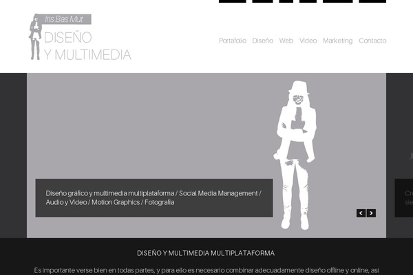 irisbasmut.com site used Kreativo