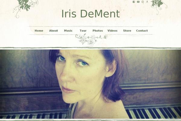 irisdement.com site used Iristheme