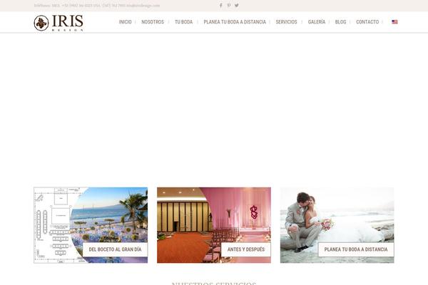 Weddingindustry theme site design template sample