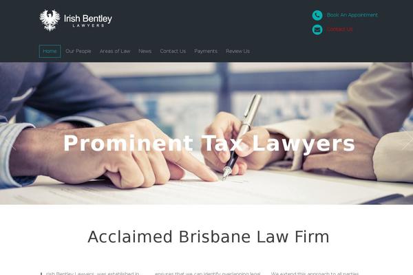 Lawyers theme site design template sample